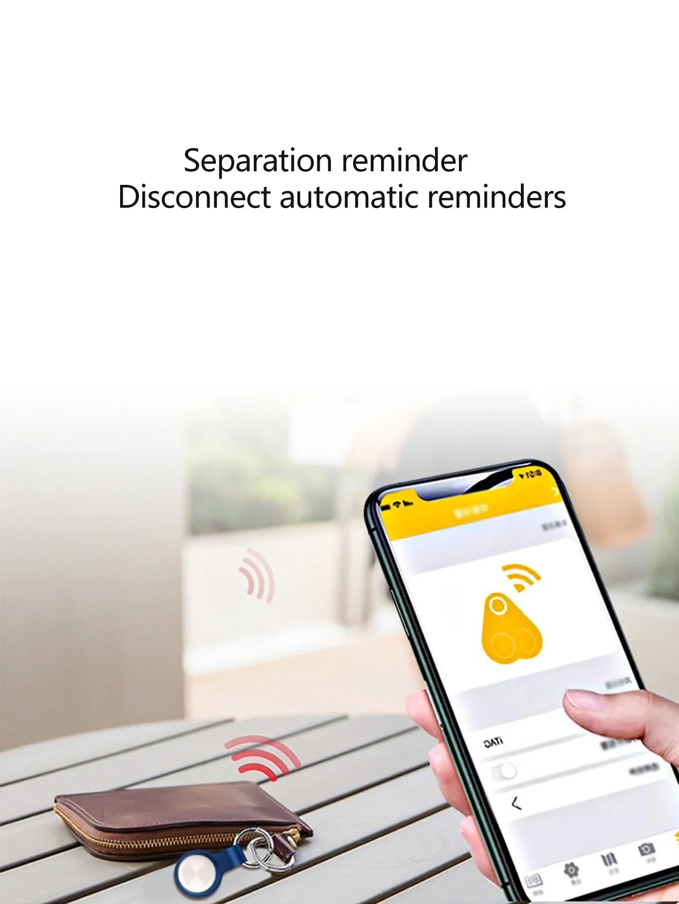 Smart Bluetooth GPS Anti-lose Tracker Sound locate msg reminder alarm For keys wallets kids pets APP tracking on iOS & Android - Fortunato Store