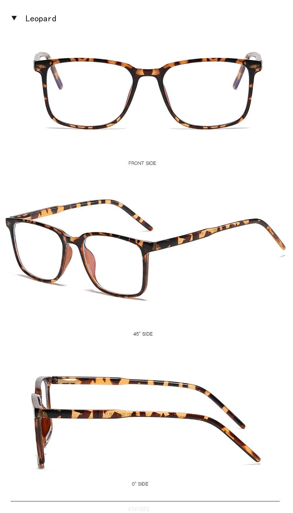 Blue Light Blocking Glasses – Rectangle Gaming & Office Eyewear - Fortunato Store