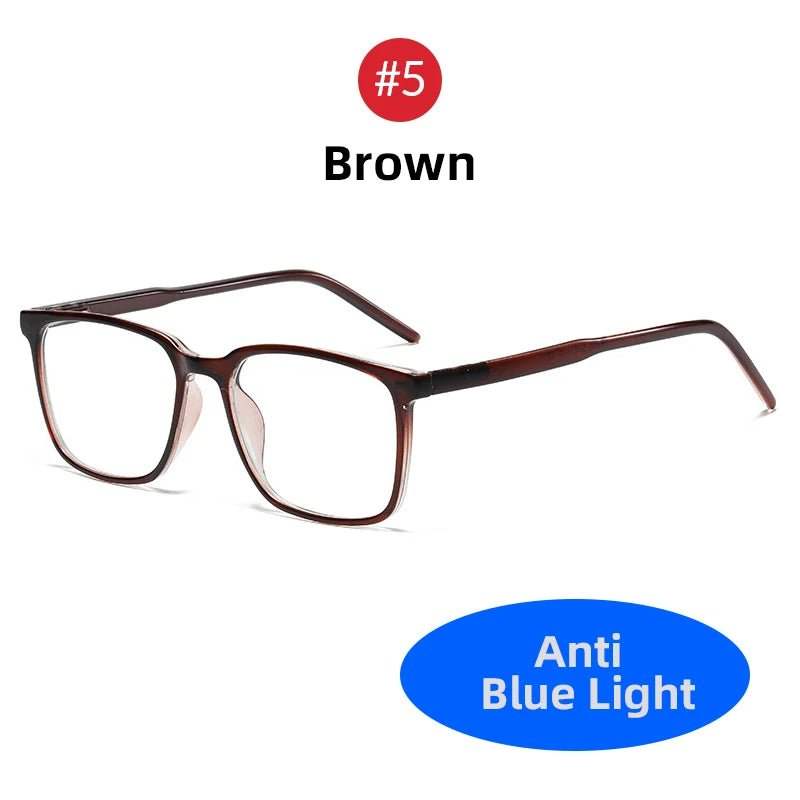 Blue Light Blocking Glasses – Rectangle Gaming & Office Eyewear - Fortunato Store