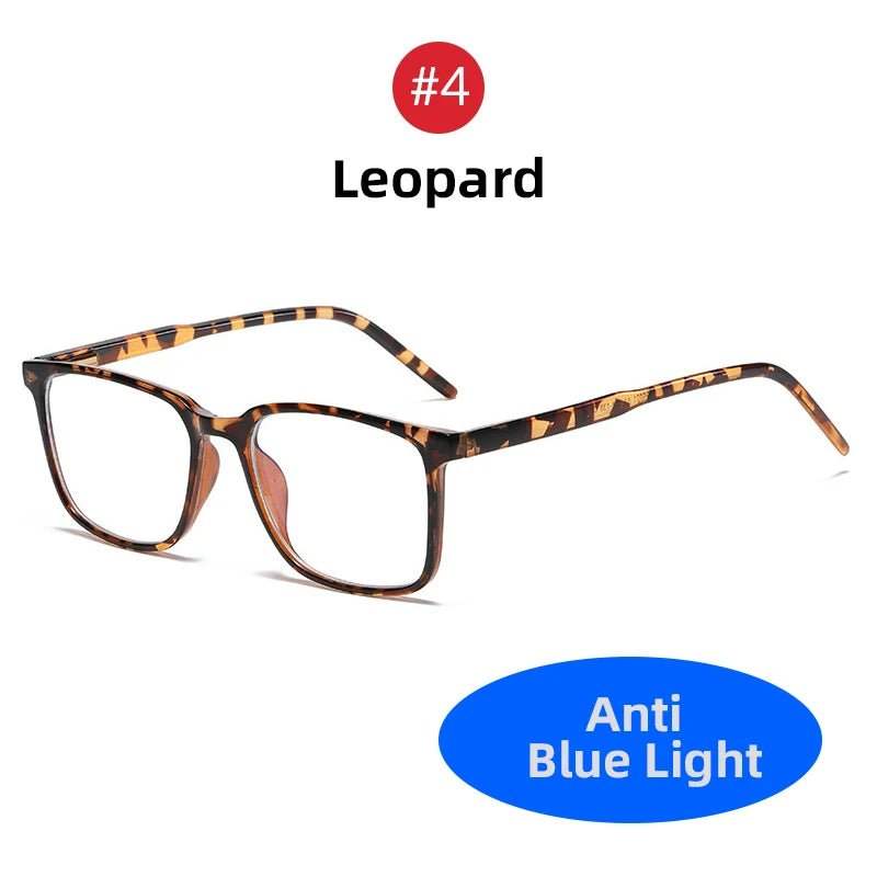 Blue Light Blocking Glasses – Rectangle Gaming & Office Eyewear - Fortunato Store