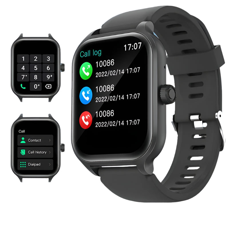 Fitness Smartwatch – Heart Rate & Sleep Tracker for Adults